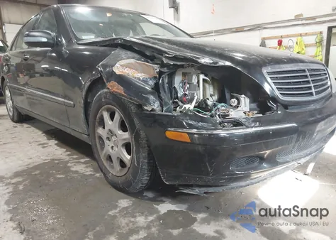 2000 Mercedes-Benz S 500 z USA, uszkodzony, nr VIN WDBNG75JXYA064241